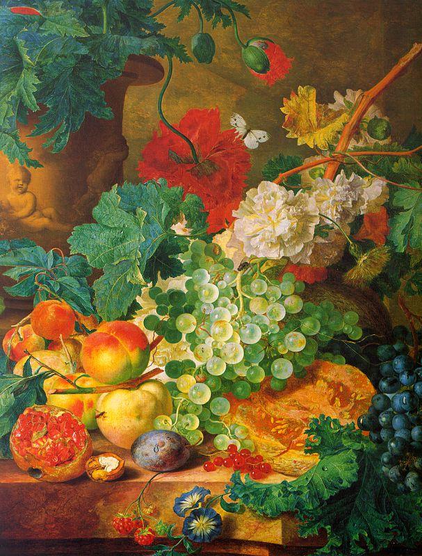 Jan van Huysum Fruit Still Life oil painting image
